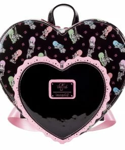 Loungefly Valfre Double Heart Mini Backpack