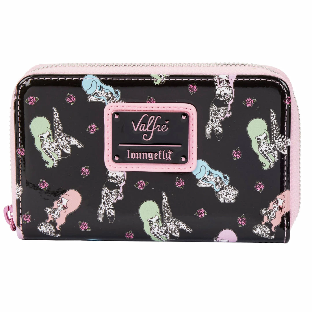Loungefly Valfre Tattoo AOP Zip Around Wallet 2 Loungefly Valfre Tattoo AOP Zip Around Wallet