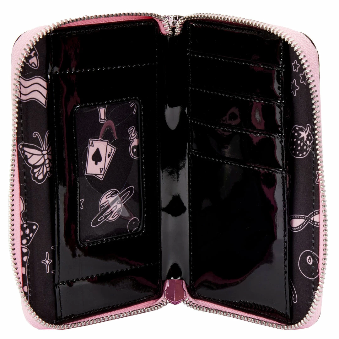 Loungefly Valfre Tattoo AOP Zip Around Wallet 3 Loungefly Valfre Tattoo AOP Zip Around Wallet