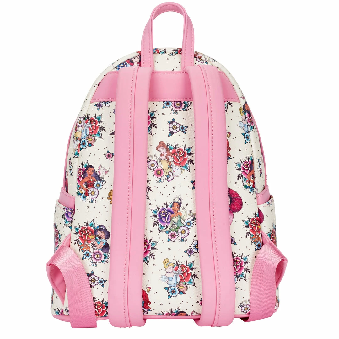 Loungefly Disney Princess Tattoo AOP Mini Backpack 7 Loungefly Disney Princess Tattoo AOP Mini Backpack