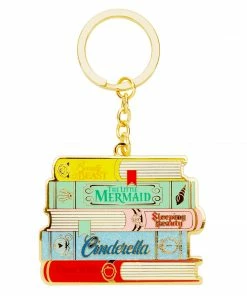 Loungefly Disney Princess Books Classics Keychain