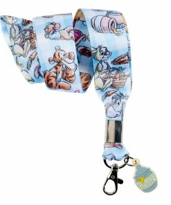 Loungefly Disney Winnie The Pooh Picnic Lanyard With Cardholder