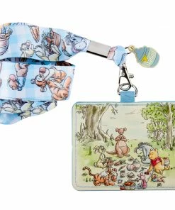 Loungefly Disney Winnie The Pooh Picnic Lanyard With Cardholder