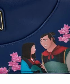 Loungefly Disney Mulan Castle Cinch Sack Crossbody