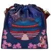 Loungefly Disney Mulan Castle Cinch Sack Crossbody